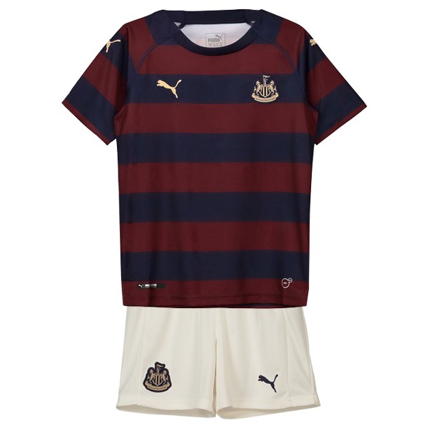 Maillot Football Newcastle United Exterieur Enfant 2018-19 Rouge Noir